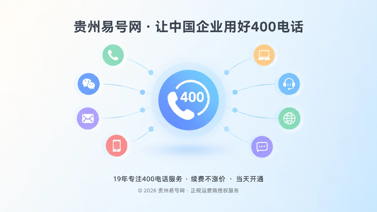 2026年客户案例：贵州渠道型企业如何用400电话收回品牌解释权