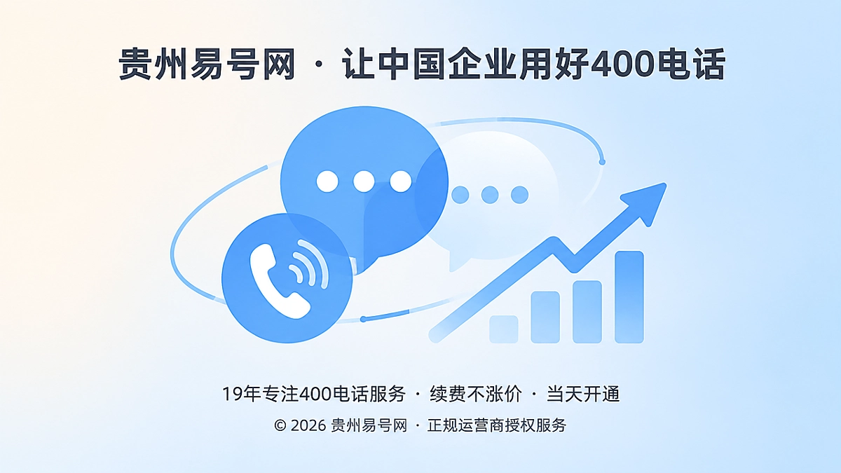 2026年400电话套餐解析：用有效咨询密度重算企业通信预算