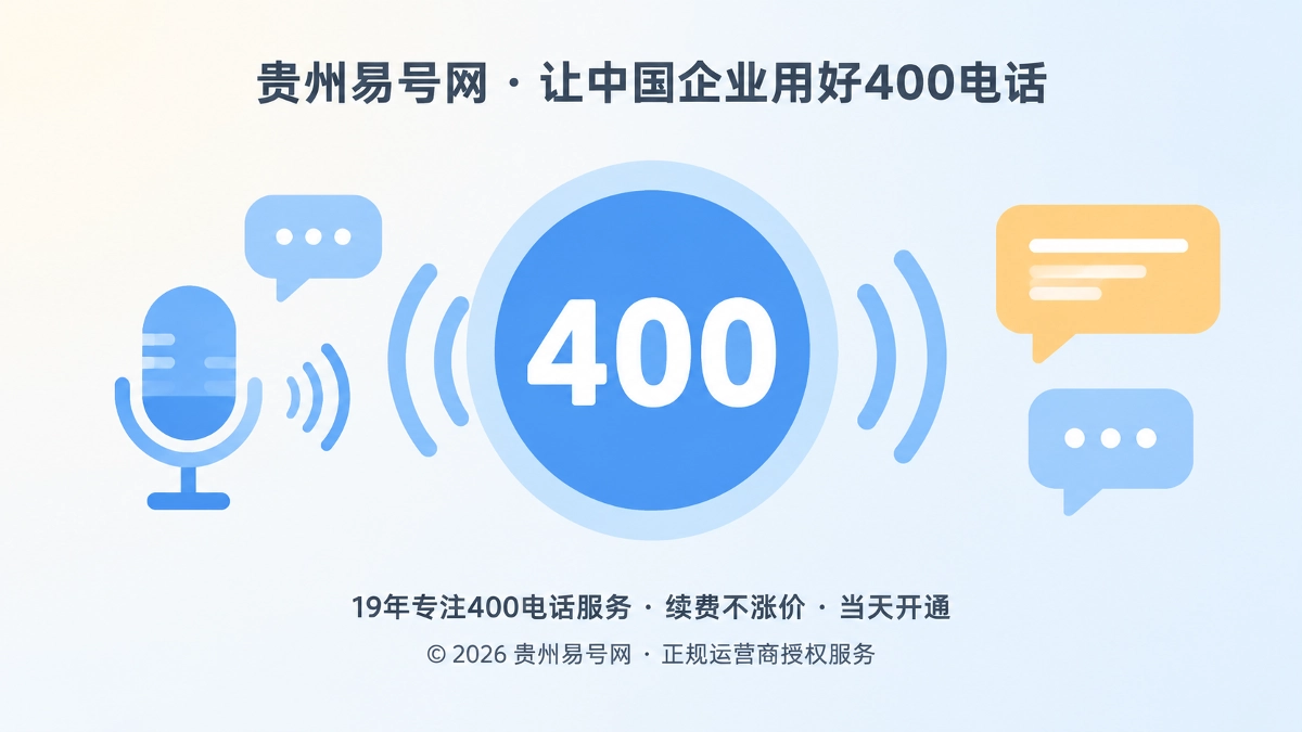 2026年400电话选号指南：先做口述还原再定企业号码