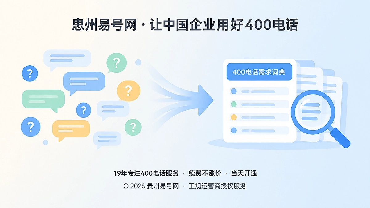 2026年400电话服务商如何把未答咨询变品牌资产